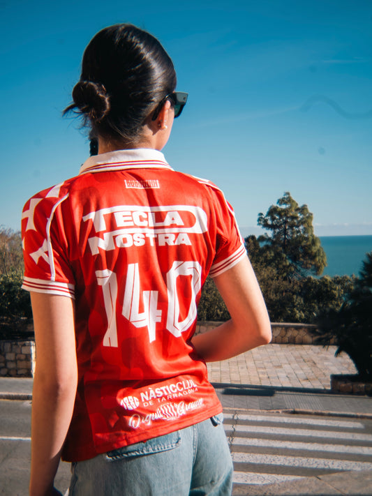 Samarreta Nàstic Retro Dona - 140 Aniversari Club Gimnàstic de Tarragona