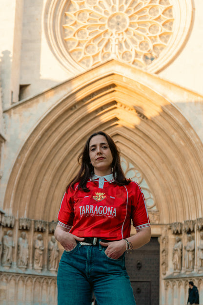 Samarreta Nàstic Retro Dona - 140 Aniversari Club Gimnàstic de Tarragona