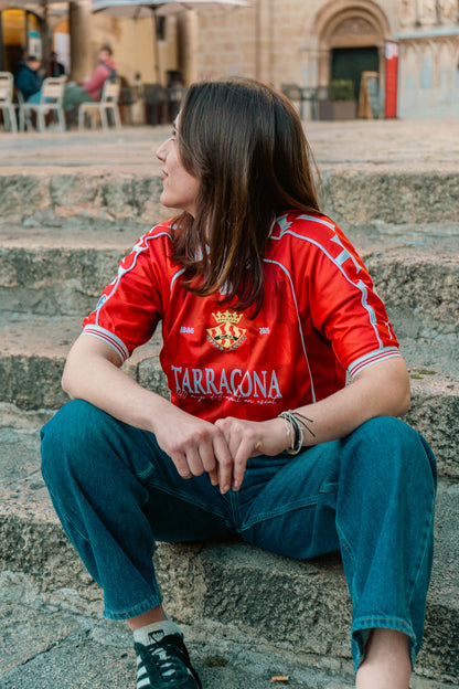 Samarreta Nàstic Retro Dona - 140 Aniversari Club Gimnàstic de Tarragona