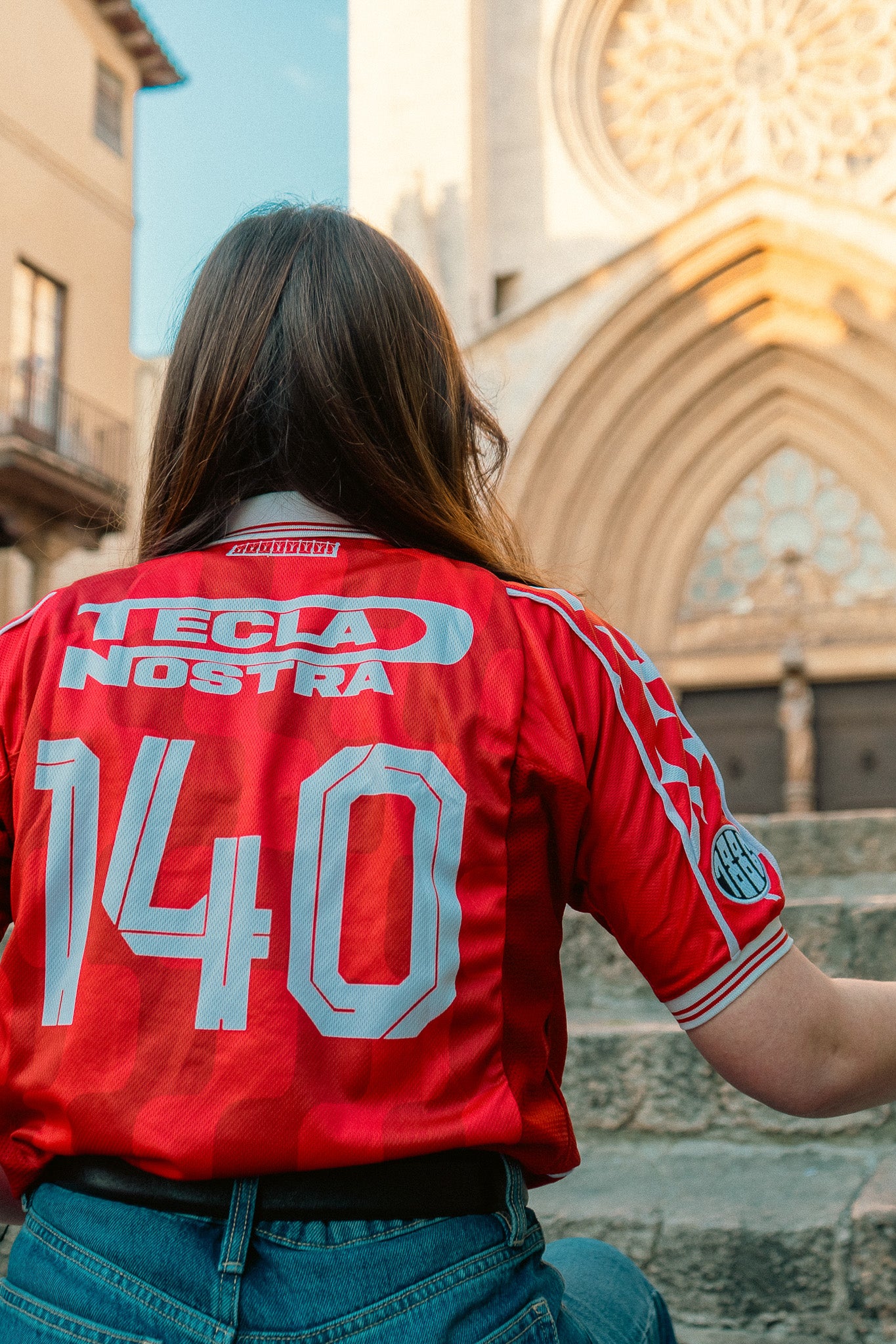 Samarreta Nàstic Retro Dona - 140 Aniversari Club Gimnàstic de Tarragona