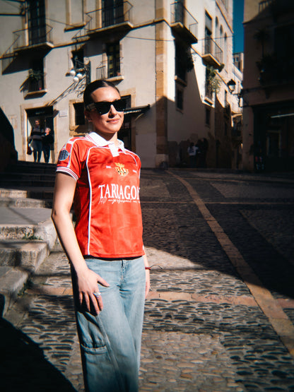 Samarreta Nàstic Retro Dona - 140 Aniversari Club Gimnàstic de Tarragona